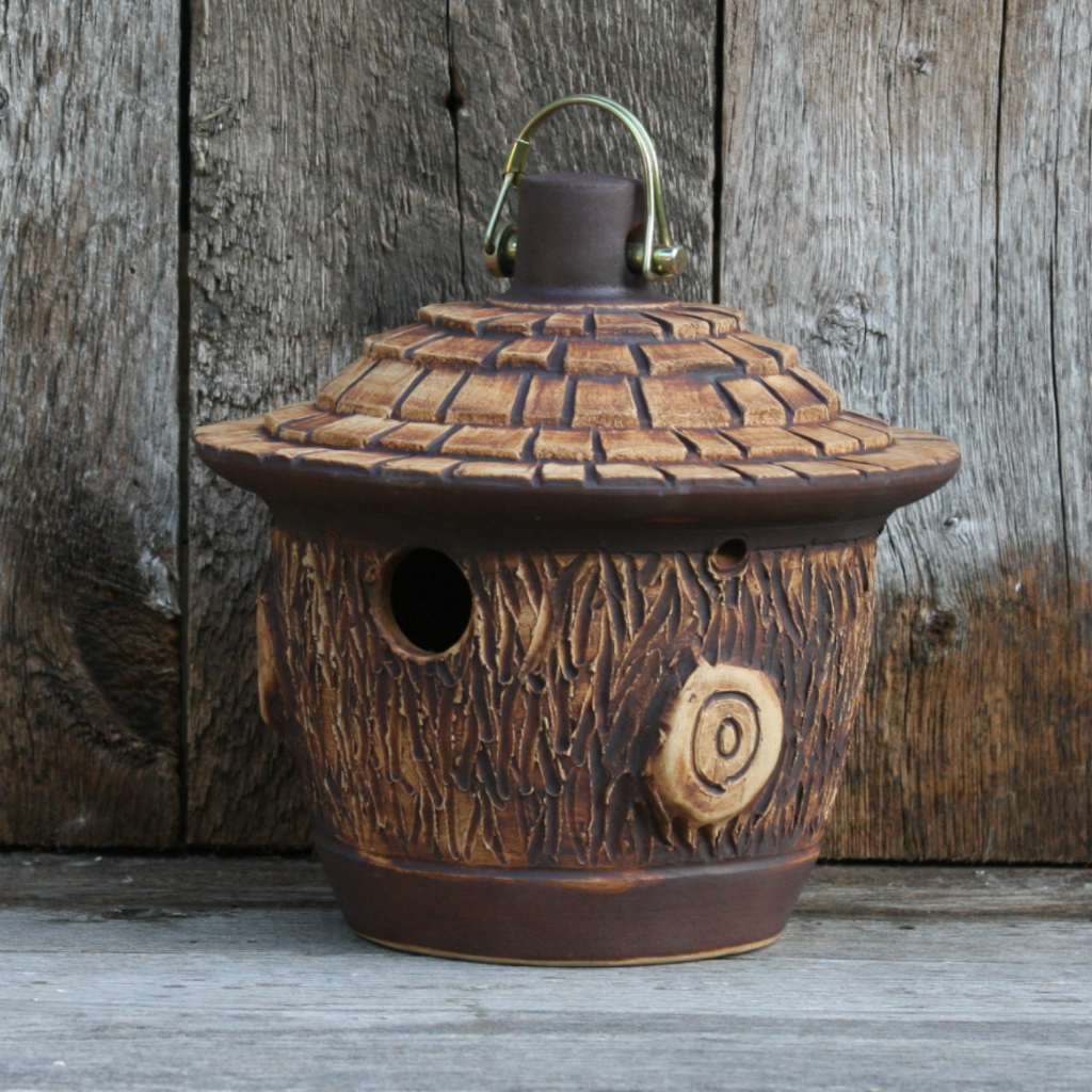 Woodland Bungalow Bird House