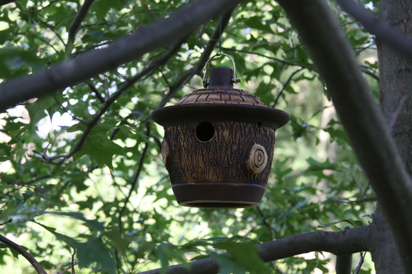 Woodland Bungalow Bird House