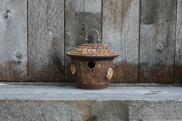 Woodland Bungalow Bird House