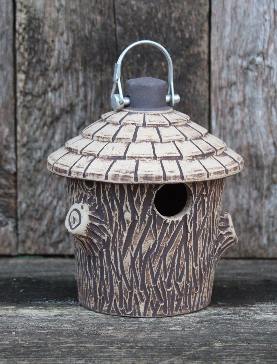 Woodland Hut Bird House